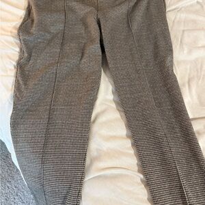 Nine West Black and White Houndstooth Dress Pants